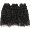  Super Double Drawn Virgin Cuticle Aligned Brazilian Hair Bundles Funmi Pixie Curly Natural Black Color