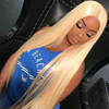 613 Hd Lace Frontal Blonde Human Hair Wig 
