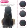 Long Black Straight Human Hair Wigs With Bangs 100 Remy Human Hair Wigs For Women 