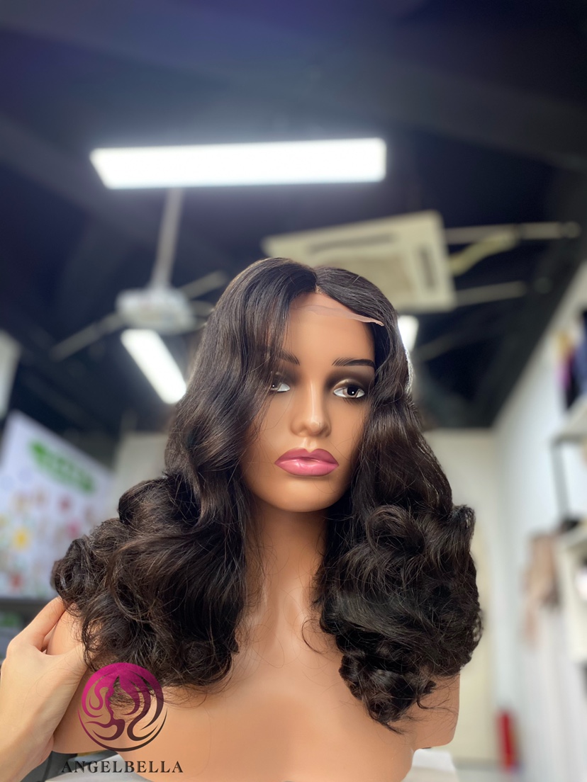 Magic Curls Super Double Drawn Human Hair Wig Bouncy