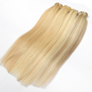 Bone Straight Quality Dyed Natural Style Tied Weft Cuticle Wholesale 100% Raw Virgin Hair Hand Tied Weft Cuticle Aligned