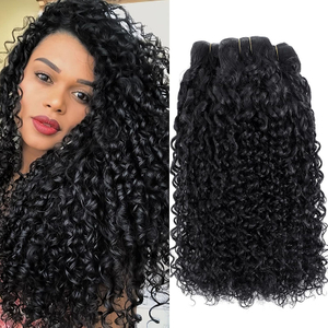 Top Grade Vendor PiXie Curly Bundles Human Hair 100% Unprocessed Brazilian Virgin Human Hair Bundles Inch PiXie Curly Weave Bundle Curly Hair Extensions