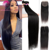 Wholesale Cuticle Aligned Raw Hair Supplier Natural Human Hair Extensions Straight Human Hair Bundles