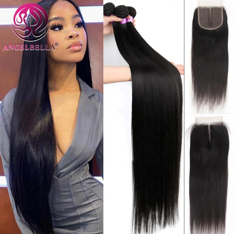 Wholesale Cuticle Aligned Raw Hair Supplier Natural Human Hair Extensions Straight Human Hair Bundles