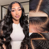 Factory Wholesale Brazilian Human Hair Body Wave Wigs Glueless 13x6 Swiss HD Lace Frontal Wig for Black Women