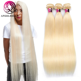 Blonde Hair Bundles 30 Inch Wholesale Straight Blonde Brazilian Human Hair