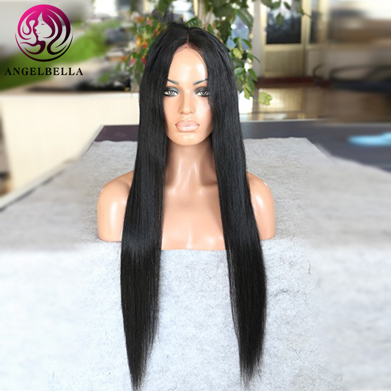 Straight Hair Long Lace Front Wigs 26 Inch Human Hair Lace Front Wig Vendors