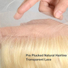 Angelbella Hair Blonde Color #613 Body Wave Virgin Human Hair Knots Bleached Free Part 4x4 Lace Closure