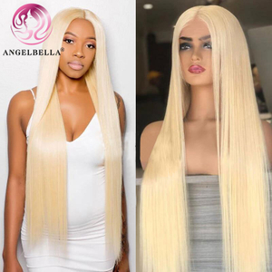 Angelbella Queen Doner Virgin Hair 13x4 613 Natural Human Hair HD Lace Frontal Wigs