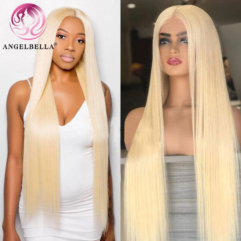 Angelbella Queen Doner Virgin Hair 13x4 613 Natural Human Hair HD Lace Frontal Wigs