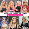  Angelbella High Quality 180% Density 30 Inch Glueless Body Wave Lace Front Wig Vendors 613 Blonde Human Hair Wigs for Black Women
