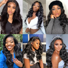 Wholesale 220% Density Virgin Remy HD Glueless Human Hair Lace Frontal Wigs Body Wave Lace Front Wig for Black Women