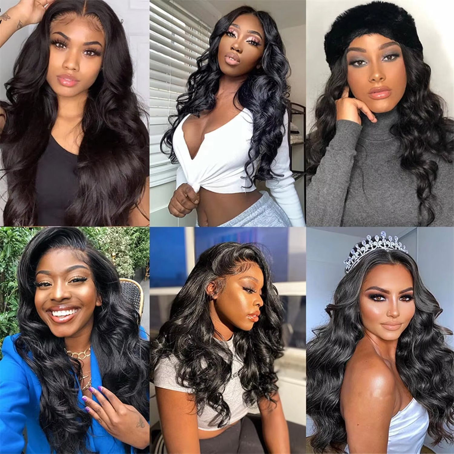 Wholesale 220% Density Virgin Remy HD Glueless Human Hair Lace Frontal Wigs Body Wave Lace Front Wig for Black Women