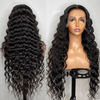 Wholesale 30 Inch Natural Black Loose Wave Human Hair Lace Front Wig Vendors Glueless HD Lace Frontal Wigs for Black Women
