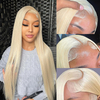 Angelbella Queen Wholesale 13x4 613 Straight Human Hair Lace Front Wig Raw Human Hair Hd Lace Frontal Wigs
