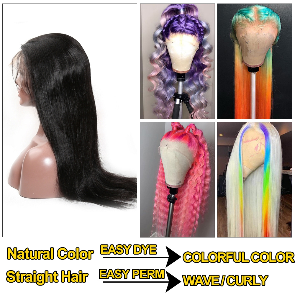 Glueless Transparent Lace Wig Body Wave Human Hair 
