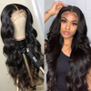 Transparent Lace Frontal Body Wave Human Hair Lace Front Wigs