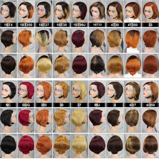 AngelBella DD Diamond Hair 200% Density 13X4 Full Lace Frontal Short Bob Human Hair Wig