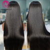 AngelBella Queen Doner Virgin Hair 13x4 Transparent Raw Cuticle Aligned Human Hair HD Lace Frontal Wig For Black Women 