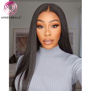 Angelbella Queen Doner Virgin Hair 13x6 Raw Human Hair HD Lace Front Wigs