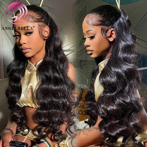AngelBella DD Diamond Hair Brazilian HD 13x4 Frontal Lace Wigs Human Hair Lace Front Wigs