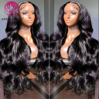 Wholesale Wigs 100% Human Hair Vendors 13x4 Natural Swiss Lace Front Wig Body Wave Wig Brazilian Human Hair