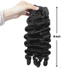 Supplier wholesale Burmese Curly Bundles Human Hair Spiral End Quick Human Hair Bundles Extensions for Women 8-40 inch Natural Black
