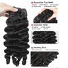 Wholesale Custom Burmese Curly Bundles Brazilian Virgin Remy Hair Wet and Wavy Quick Weave Human Hair for Women 8-40 Inch with Spiral Curly End 100% Unprocessed Hair Extensions Natural Black
