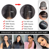 AngelBella Natural Color Jerry Curly 4x4 Long Virgin Remy Hair Wig HD Transparent Glueless Human Hair Lace Closure Wig