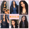 AngelBella Wholesale Brazilian Lace Front Wigs 13x4 180% Density Transparent Loose Wave Human Hair Wig for Women