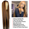 Honey Highlight Best Lace Front Human Hair Wig Real Hair Wigs for Women