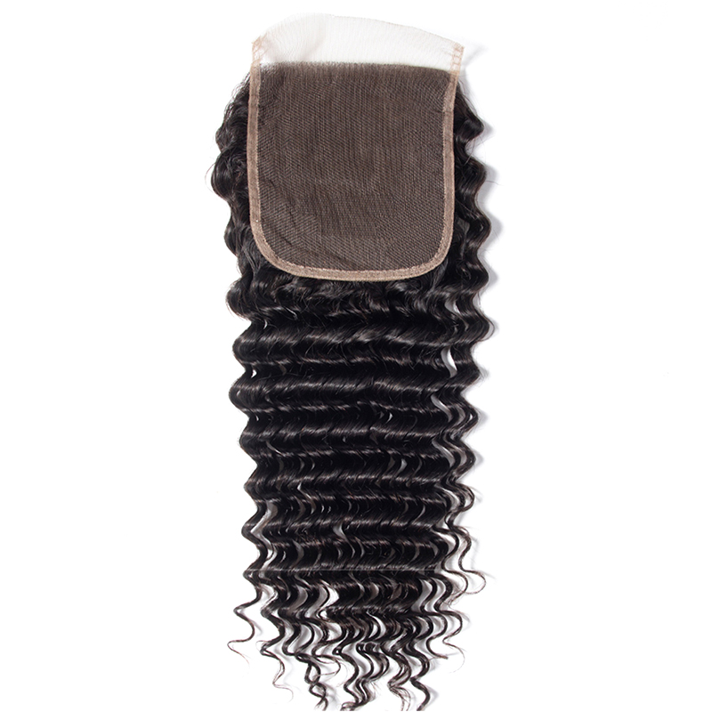 5x5 Side Part Lace Closure Deep Wave