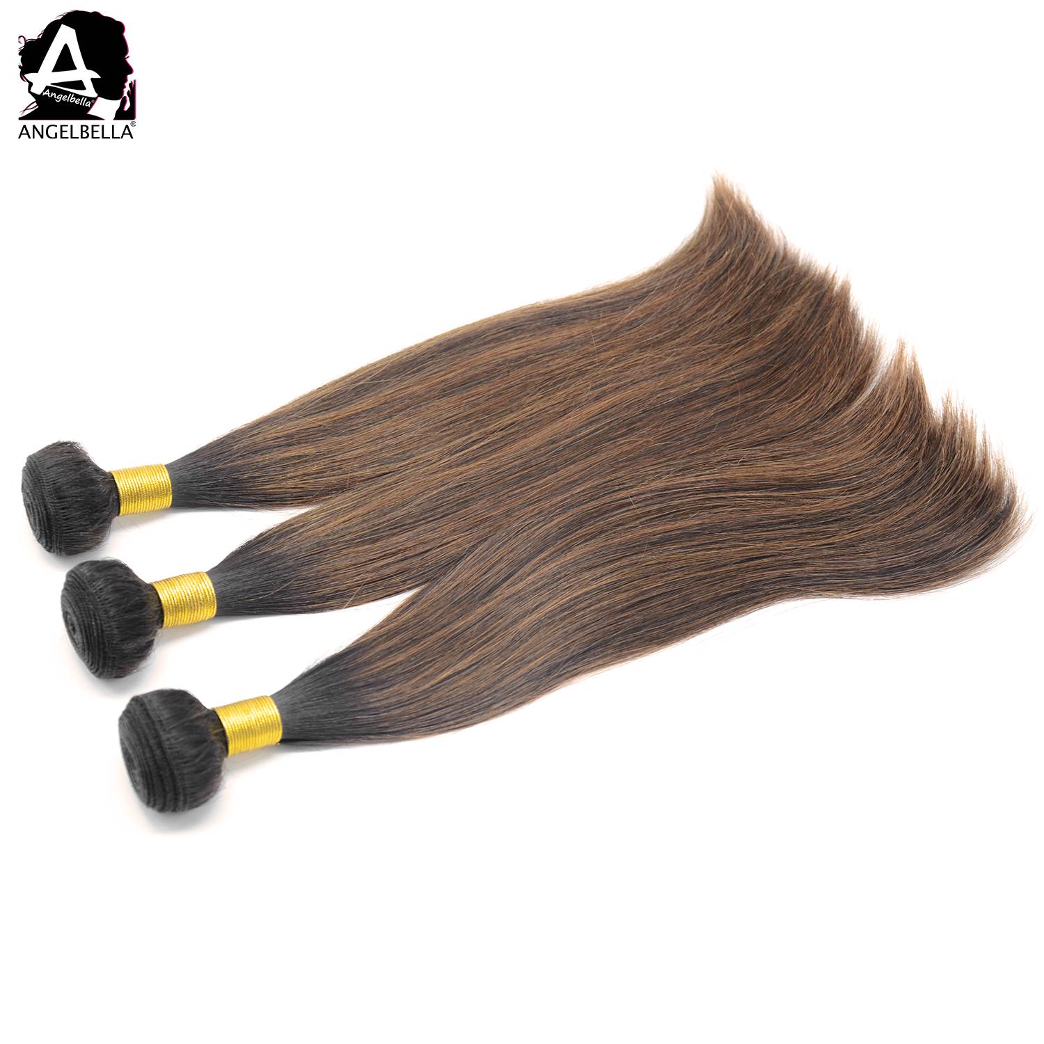 Full Bundles Remy Hair Super Double Drawn Ombre Highlight Color Best Human Hair Weft