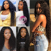 AngelBella DD Diamond Hair 13x4 Deep Wave Human Hair Lace Front Wigs With Baby Hair Pre Plucked
