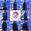High Quality Remy Human Hair Bundles Body Wave Double Drawn Human Hair Extension for Black Women