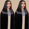 30 40 Inch 13x4 Straight Brazilian Natural Human Hair Wig 100% Virgin Lace Front Human Hair Wigs for Black Women