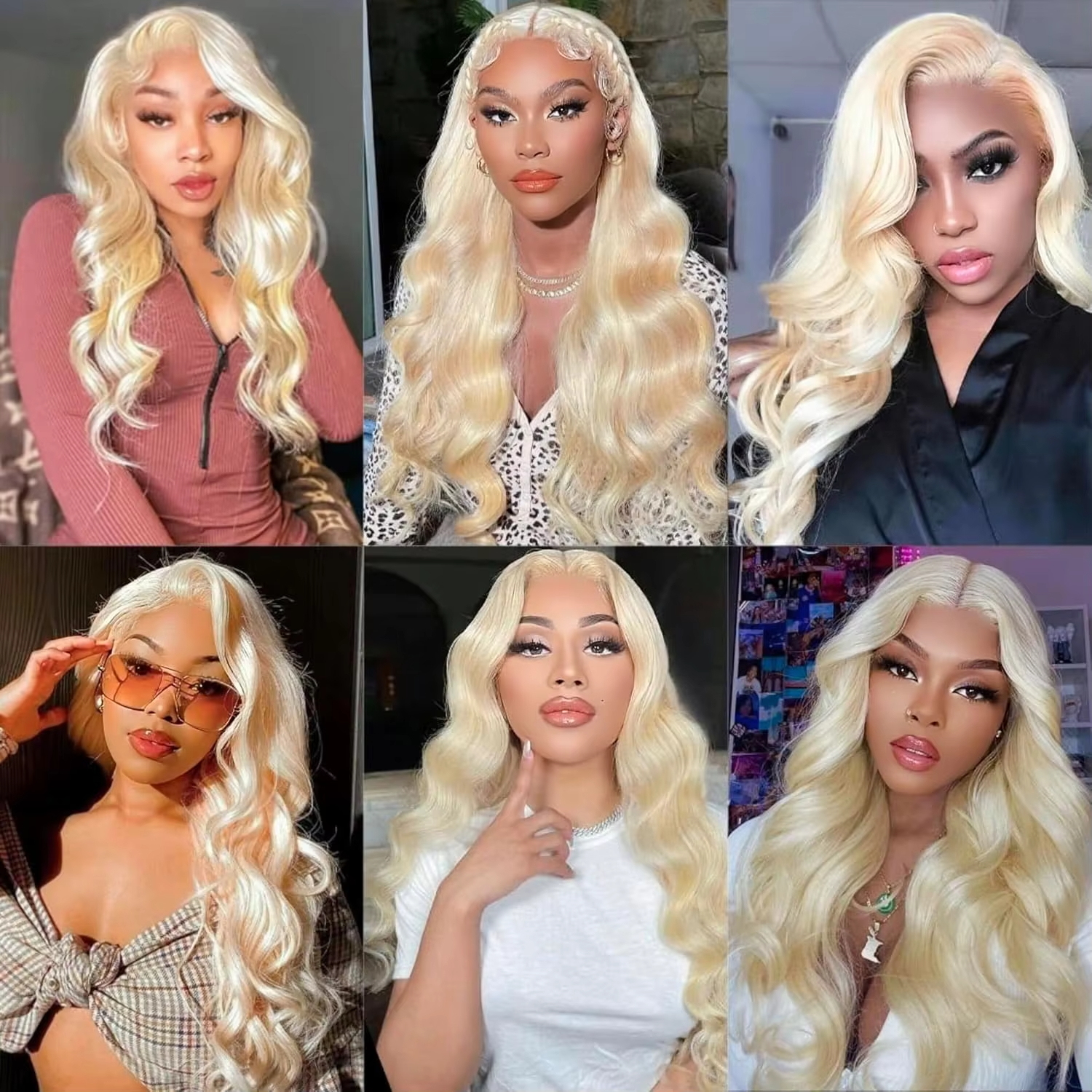  Angelbella High Quality 180% Density 30 Inch Glueless Body Wave Lace Front Wig Vendors 613 Blonde Human Hair Wigs for Black Women