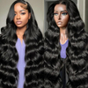 Wholesale 30 Inch Vietnamese Human Hair Glueless 13x4 Body Wave Transparent Lace Front Wigs for Black Women