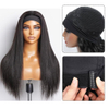 Straight Hair Headband Wig Brazilian Human Hair Headband Wigs For Black Women 