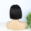 4x1 Short Lace Closure Wigs Straight Bob Wig T Part