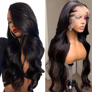 13x6 Frontal Brazilian Glueless Cheap Lace Front Human Hair Wigs