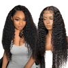 Honey Blonde And Black Lace Front Frontal Brazilian Deep Wave Lace Front Wig