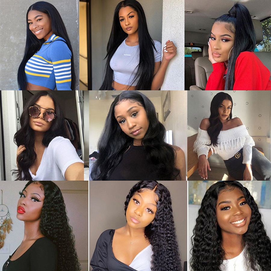 13x6 Hd Swiss Lace Frontal with Bundles Straight Lace Frontal Wig