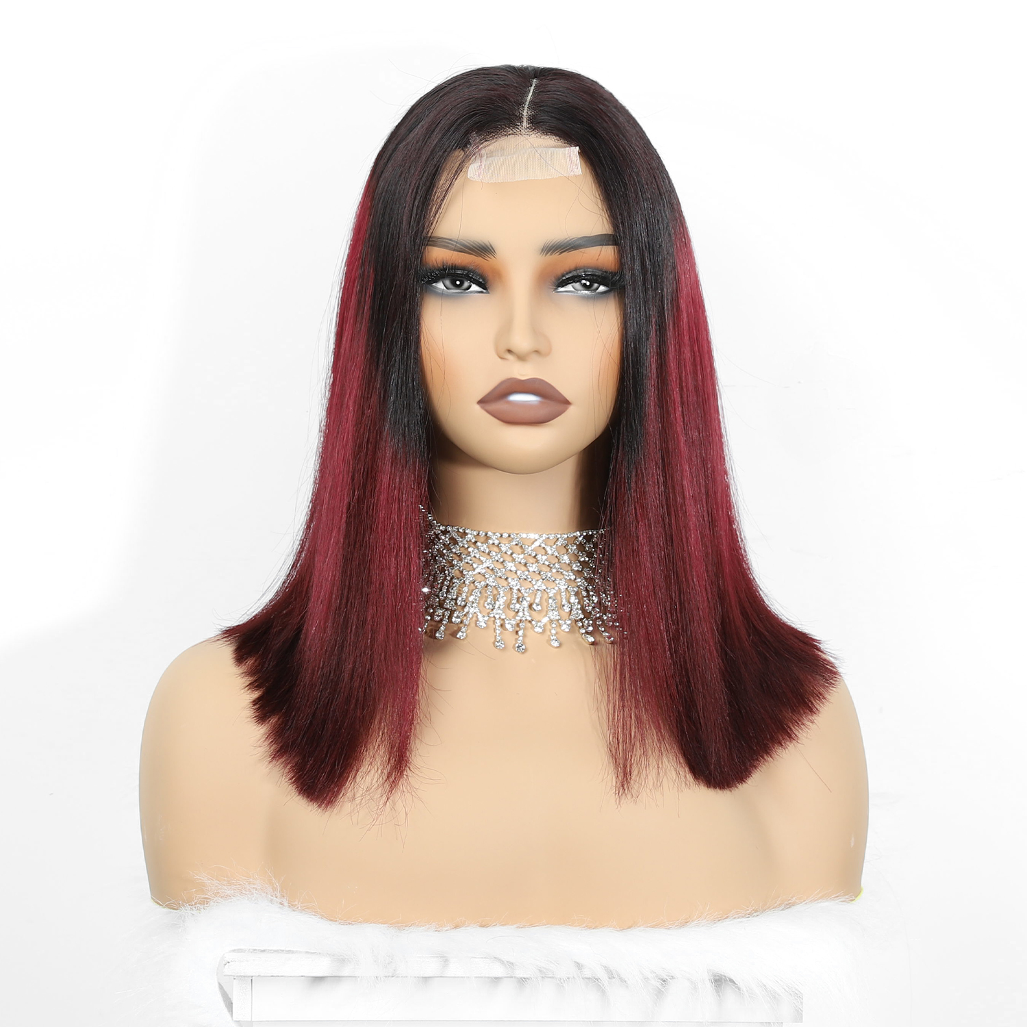  AngelBella DD Diamond Hair Wholesale Peruvian Bob Lace Front Human Hair Wig Cheap 2X6 Lace Frontal Short Bob Wig