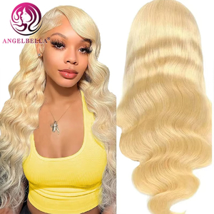 Wholesale 613 Body Wave Transparent Lace Raw Vietnamese Human Hair Wigs 180 Density Brazilian Lace Front Wig for Women