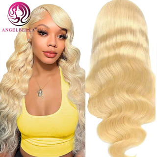 Wholesale 613 Body Wave Transparent Lace Raw Vietnamese Human Hair Wigs 180 Density Brazilian Lace Front Wig for Women