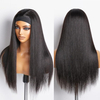 Straight Hair Headband Wig Brazilian Human Hair Headband Wigs For Black Women 