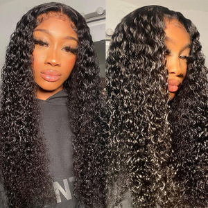 Factory Direct 4X4 5x5 Jerry Curl Glueless Wigs Long Brazilian Virgin Remy Hair Curly HD Human Hair Lace Closure Lace Wig
